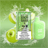 Esco Bar Aquios H2O 6000 Puffs Disposable Vape - GREEN APPLE