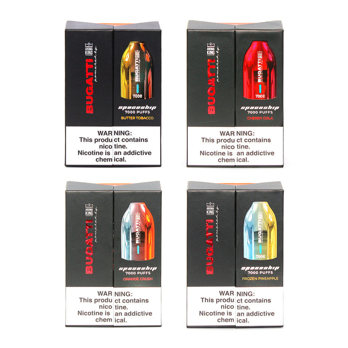 BUGATTI SPACESHIP 7000 PUFFS Disposable Vape